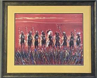 Joanne Bird From The North Serigraph Signed