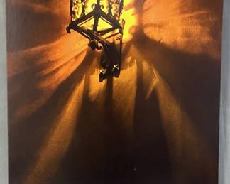Street Light Original Photograph on Board