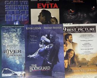 1990s One Sheet Movie Poster Lot