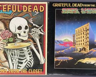 Grateful Dead Vinyl Records Set of Two