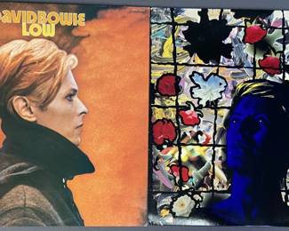 David Bowie Vinyl Records Low & Tonight