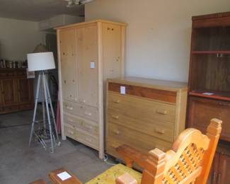 Different Sizes & Configurations of Chests, Armoires & Bookcases