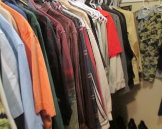 Men's Shirts, Sizes L-XL