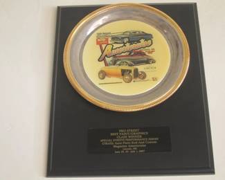 Automotive-Themed Plaques, Wall Art & Clocks