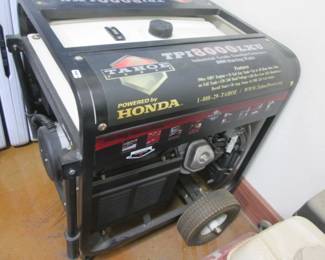 Tahoe TPI8000LXU Generator, Powered By Honda