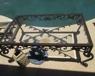 Iron Accent Table