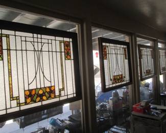 4-Stained Glass Windows, Over 100 Years Old, From a Church in Nebraska