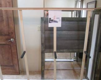 Queen Contemporary Bed Unit, Head & Footboards + 1-Nightstand