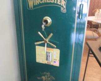 Winchester Gun Safe, we have Key & Combination
