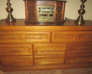 Matching Dresser, 62" X 18" X 30" High