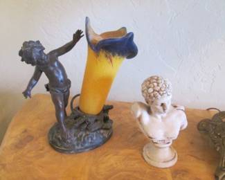 Cherub Table Lamp