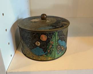 Art Nouveau tin $5