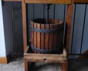 Antique Cider/Winemaking Press
Manufactured by American Acme Co. (Emigsville, PA)

