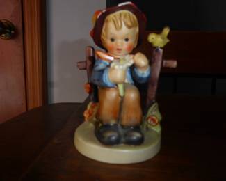 "She Loves Me, She Loves Me Not" Hummel Figurine