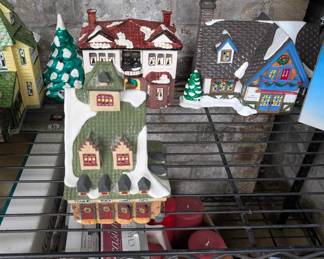 snow village rack
