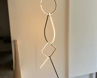 ‘FLOS’ illuminatingArt Glass , 4part Forms , Contemporary