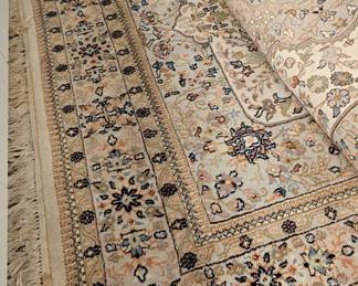 large wool carpet, great colors