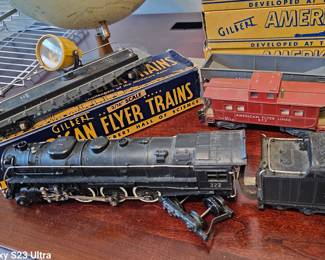 American Flyer train set