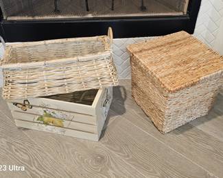 more storage baskets