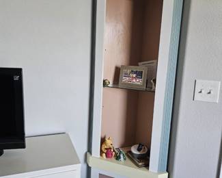 slim corner shelf
