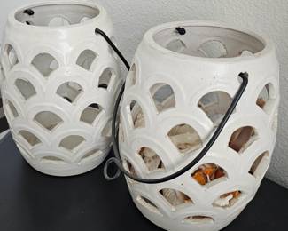 candelabras, pair