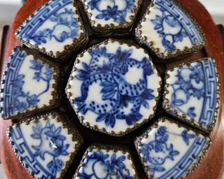 Asian Porcelain shard box