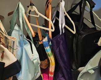 more purses and bags