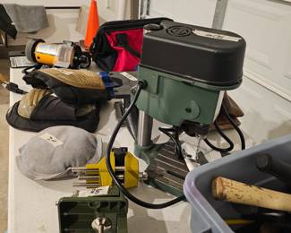 grinder, polisher and other goodies