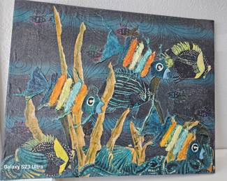 colorful fish art