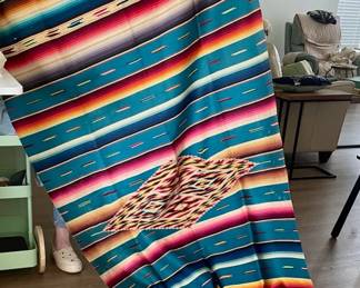 Navaho blanket, vintage 1920's
