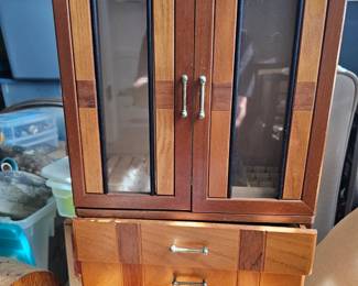 Mid-Century jewelry cabinet