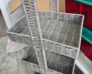stylish basket stand