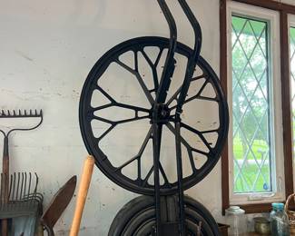 Snow shovel and misc lawn tools