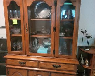 Vintage Garrison Furniture Co. China Hutch