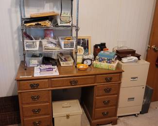Vintage Maple Desk