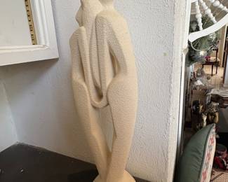 Haeger Lovers Rendezvous Textured Statue