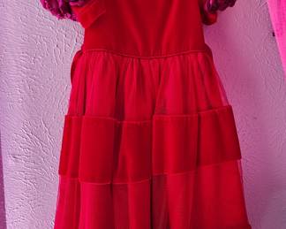 Red Girls Gown