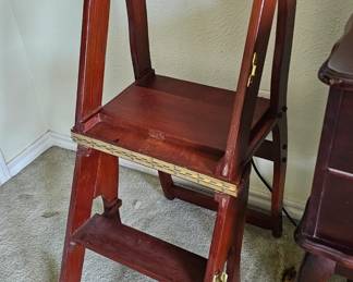 Metamorphic Library Steps & Side Chair