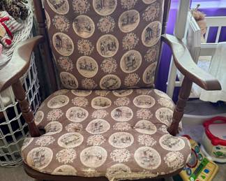 Vintage Colonial Style Slider Rocker