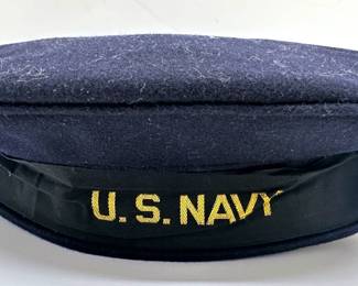 World War II US Navy Surplus Wool Tam Hat, Size 7
Lot #: 93