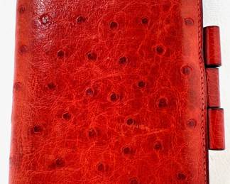 Hermes Ostrich Mini Agenda With Box, France
Lot #: 13