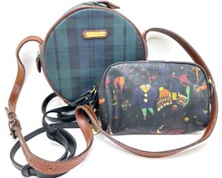 Vintage Ralph Lauren Small Round Shoulder Bag & Piero Guidi Magic Circus Small Bag
Lot #: 73