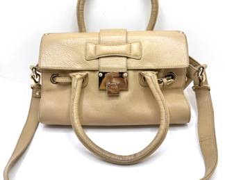 Jimmy Choo Leather Rosalie Satchel Handbag With Shoulder Strap
Lot #: 55