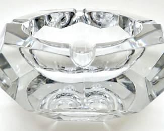 Vintage Baccarat Heavy Crystal Ashtray (5 Lbs. 4 Oz.)
Lot #: 36