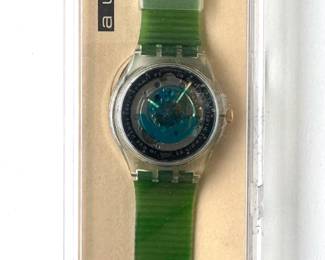 New In Box Swatch Earth Summit 1992 Automatic Watch, Swiss Made
Lot #: 57