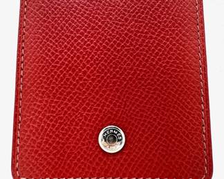 Hermes Slim Leather Pocket Wallet With 4 Card Slots & Snap Coin Compartment In Original Box, France
Lot #: 14