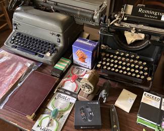 Antique typewriters