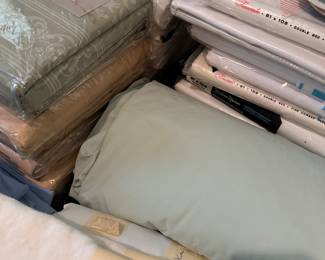 New and vintage linens