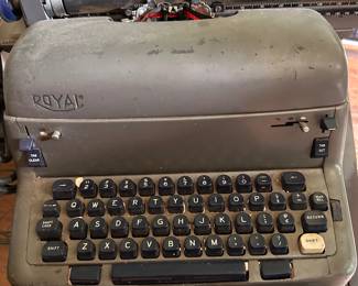 Royal typewriter
