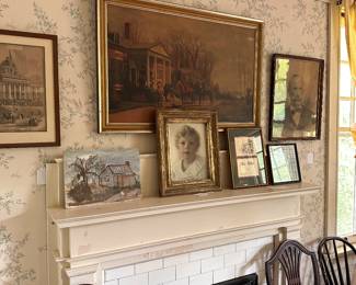 Paintings and photographs